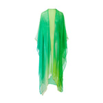 Sheer cover up in colour green